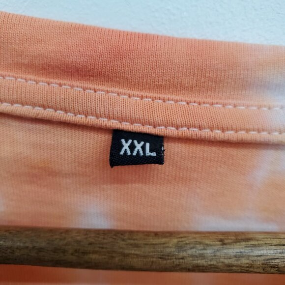 Mens Unisex XXL Rainbow Tie-Dye Spiral T-Shirt 100% Cotton Short Sleeve Festival - Picture 4 of 12